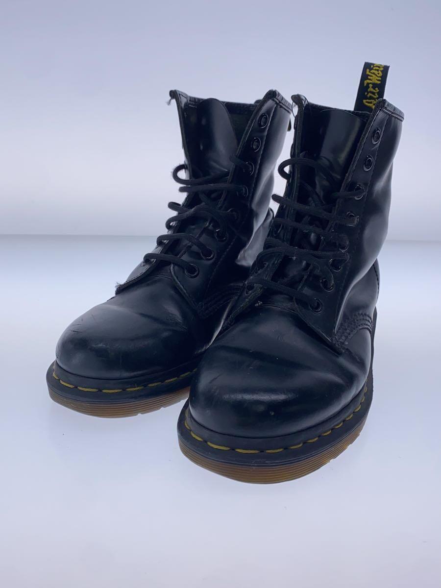 Dr.Martens◆8ホールレースアップブーツ/BLK_画像2