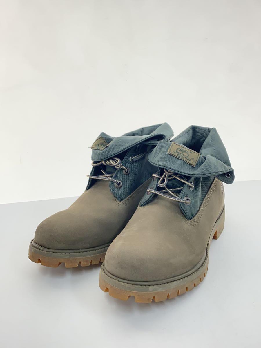 Timberland◆レースアップブーツ/26cm/BRW/レザー/A17QQ_画像2