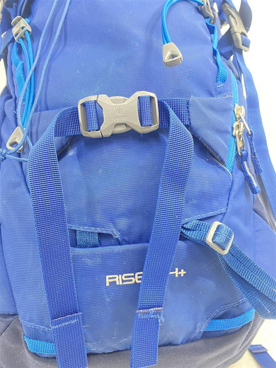 deuter◆リュック/ナイロン/NVY/無地/RISE34+_画像6