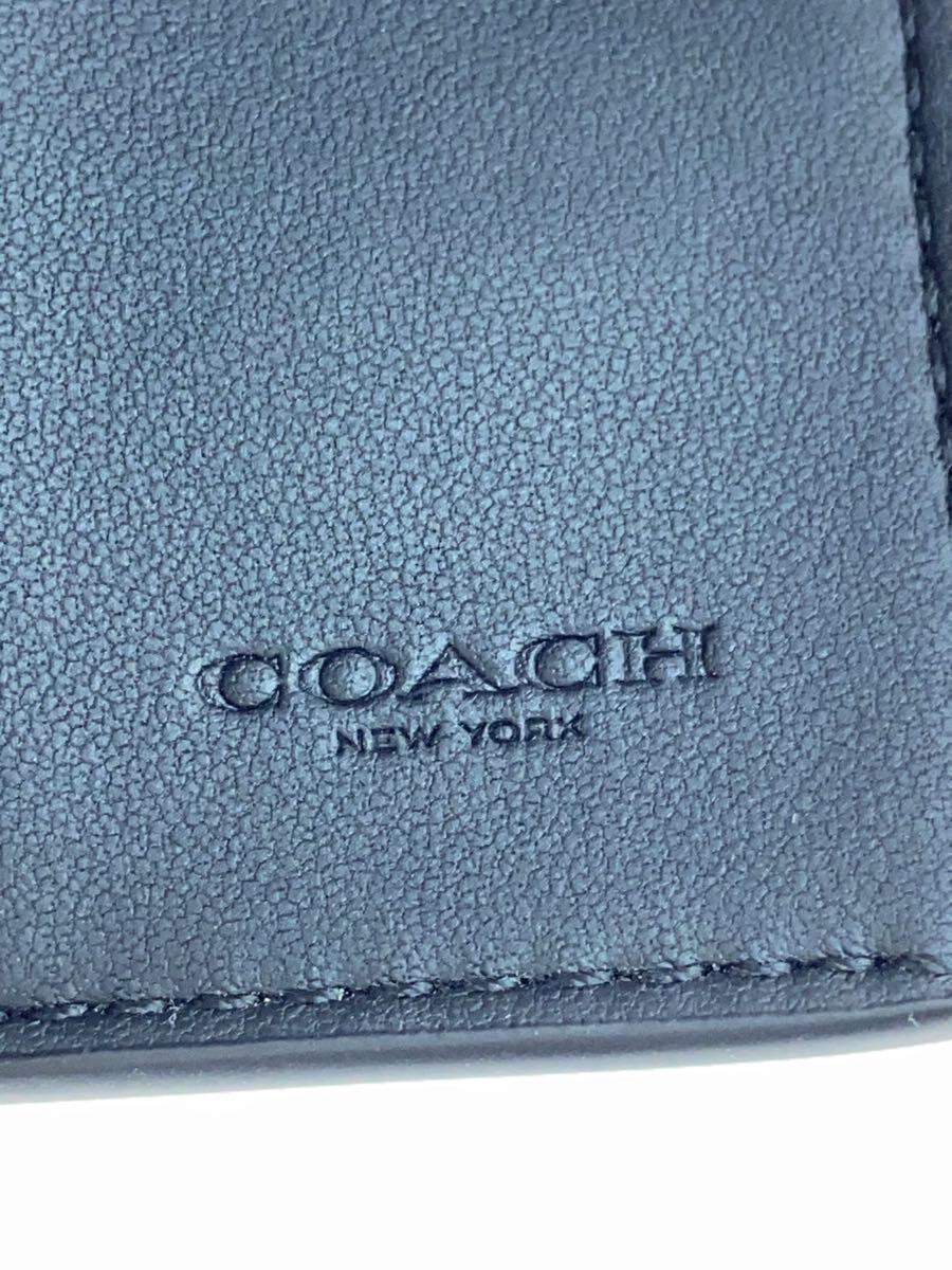 COACH◆シグネチャー/5連キーケース/キーリング/キャンバス/GRY/メンズ/78675_画像3