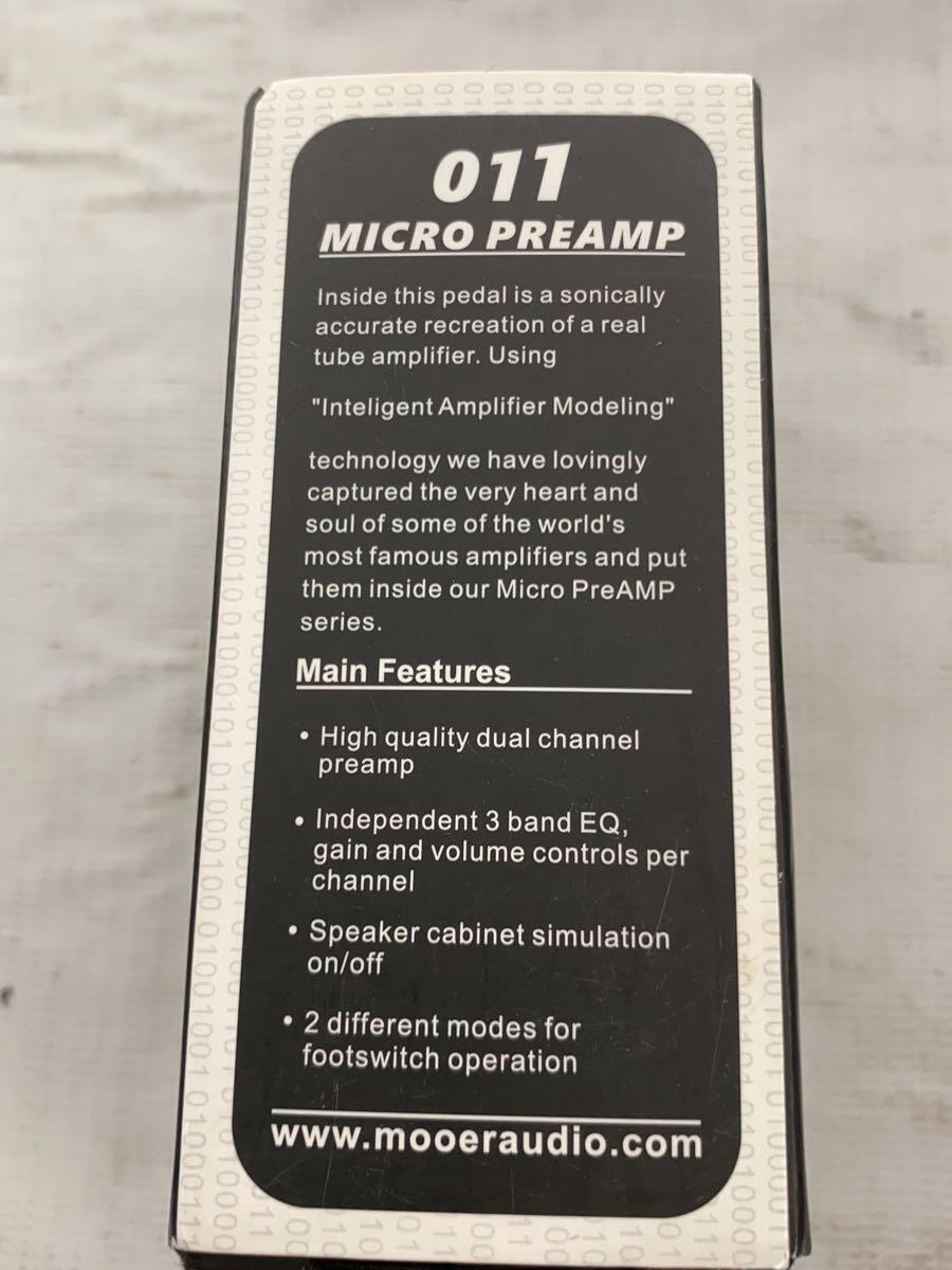 MOOER◆エフェクター Micro Preamp 011_画像6