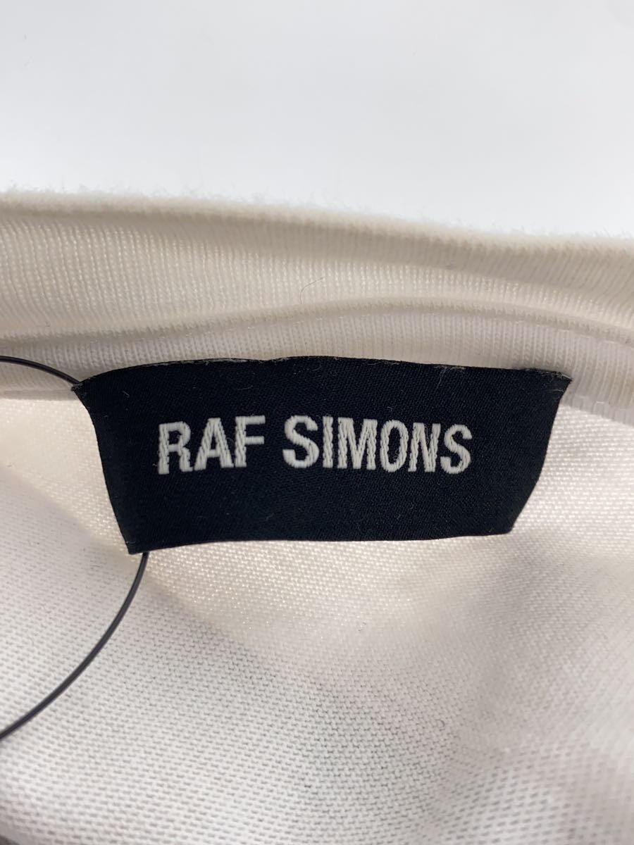RAF SIMONS◆Tシャツ/M/コットン/WHT_画像3