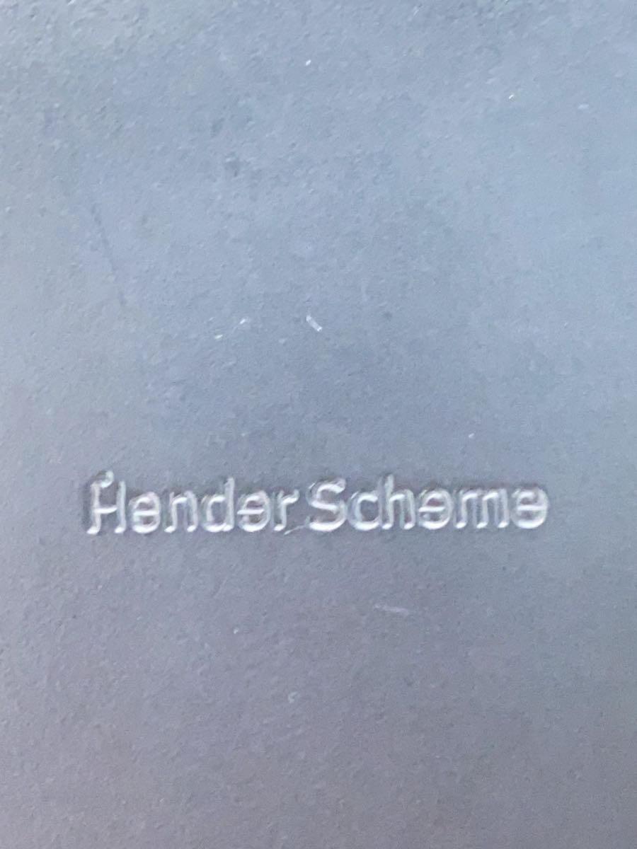 Hender Scheme◆assemble hand bag tall/トートバッグ/レザー/BLK/無地_画像5