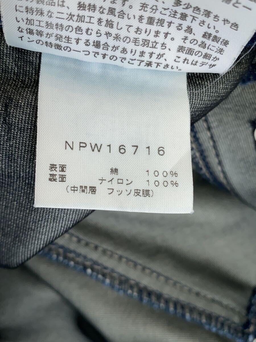 THE NORTH FACE◆ストレートパンツ/S/コットン/BLU/無地/NPW16716_画像4