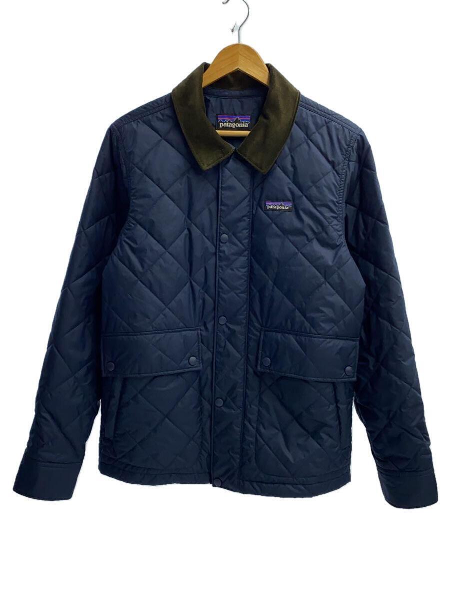 patagonia◆20fw/Diamond Quilted Jacket/コーデュロイカラー/NVY/20735FA20_画像1
