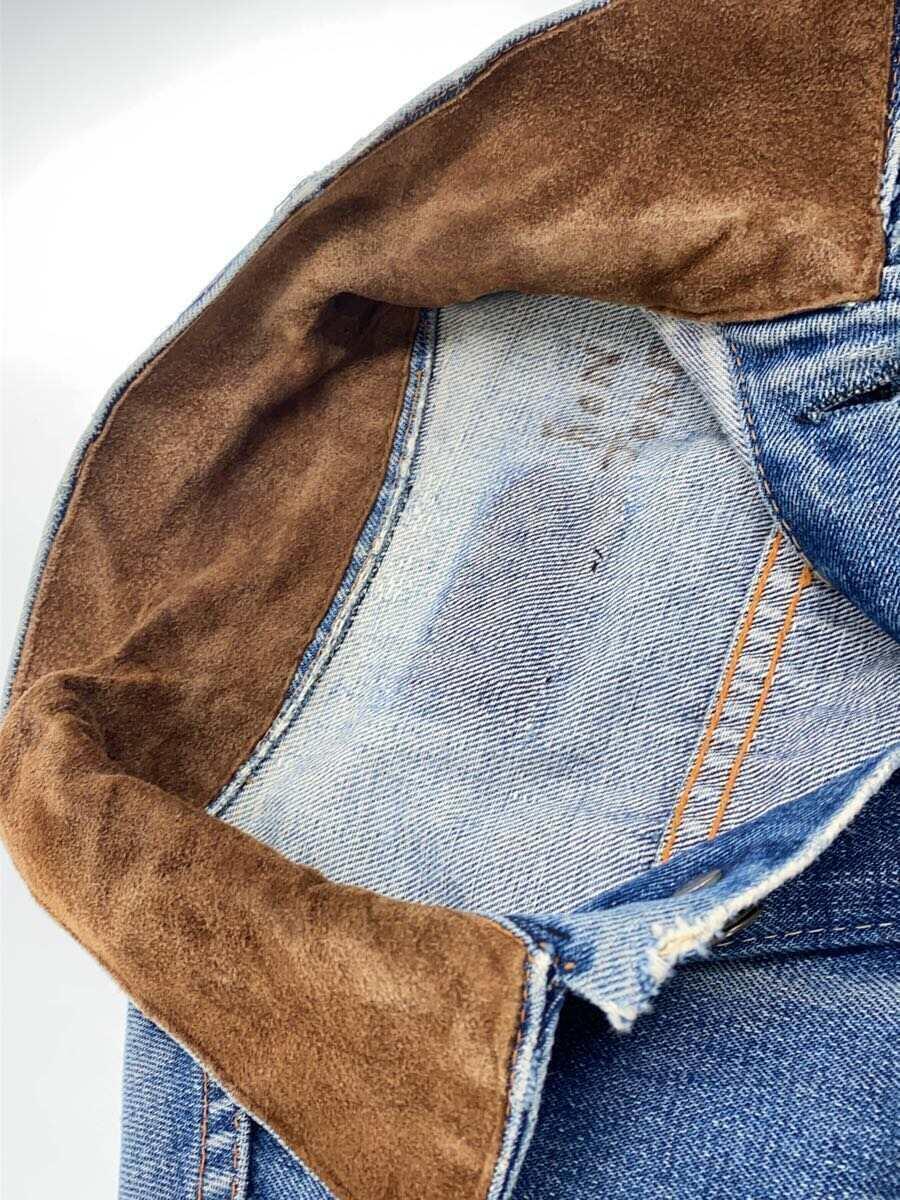 Levi’s◆Gジャン/-/コットン/IDG/無地/インディゴ_画像5