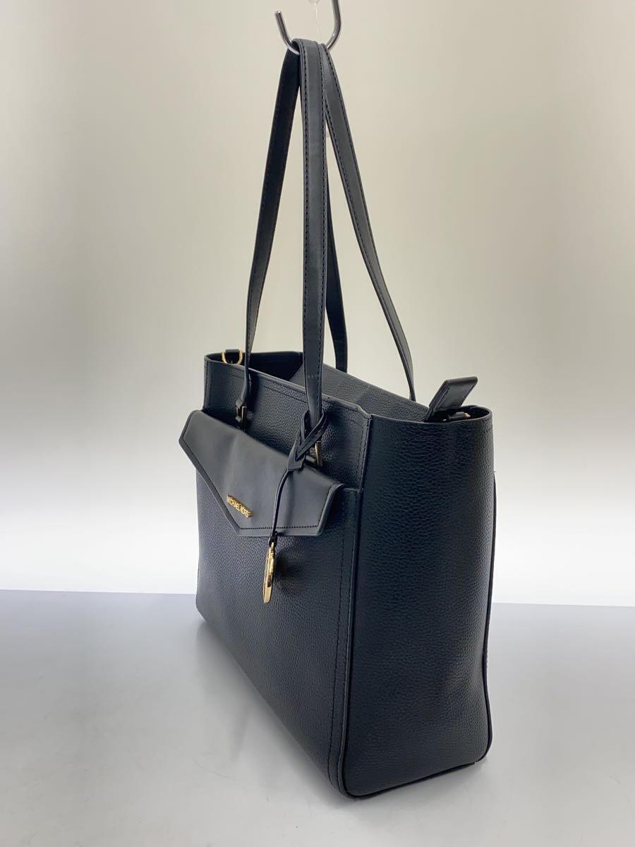 MICHAEL KORS◆マイケルコース/トートバッグ/-/BLK/無地/DI-2110/インナーポーチ_画像2