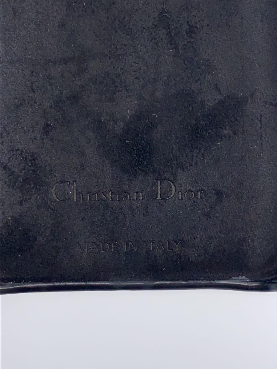 Christian Dior◆iPhone13 Pro/カナージュ/小物/レザー/ブラック/レディース/クリスチャンディオール_画像3