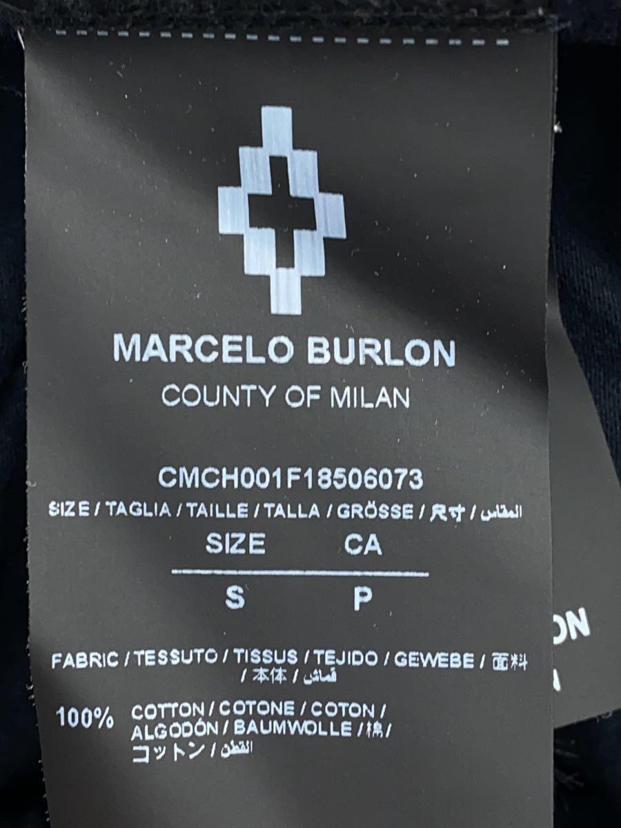 MARCELO BURLON COUNTY OF MILAN◆ボトム/S/コットン/BLK/無地_画像5