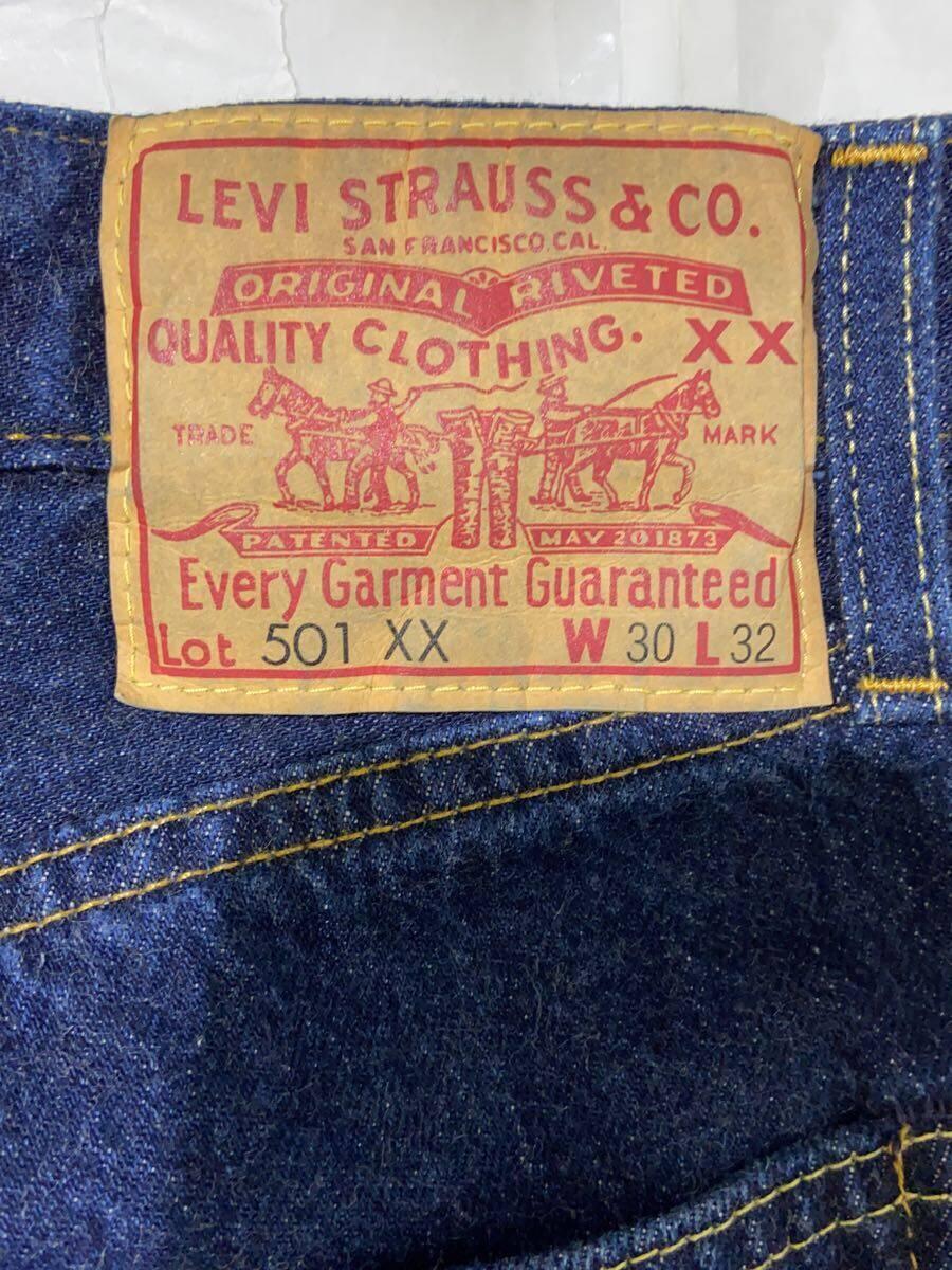 Levi’s Vintage Clothing◆ストレートパンツ/30/デニム/IDG/無地/PC9-50155-0056/501XX/1955復刻/BIG_画像4