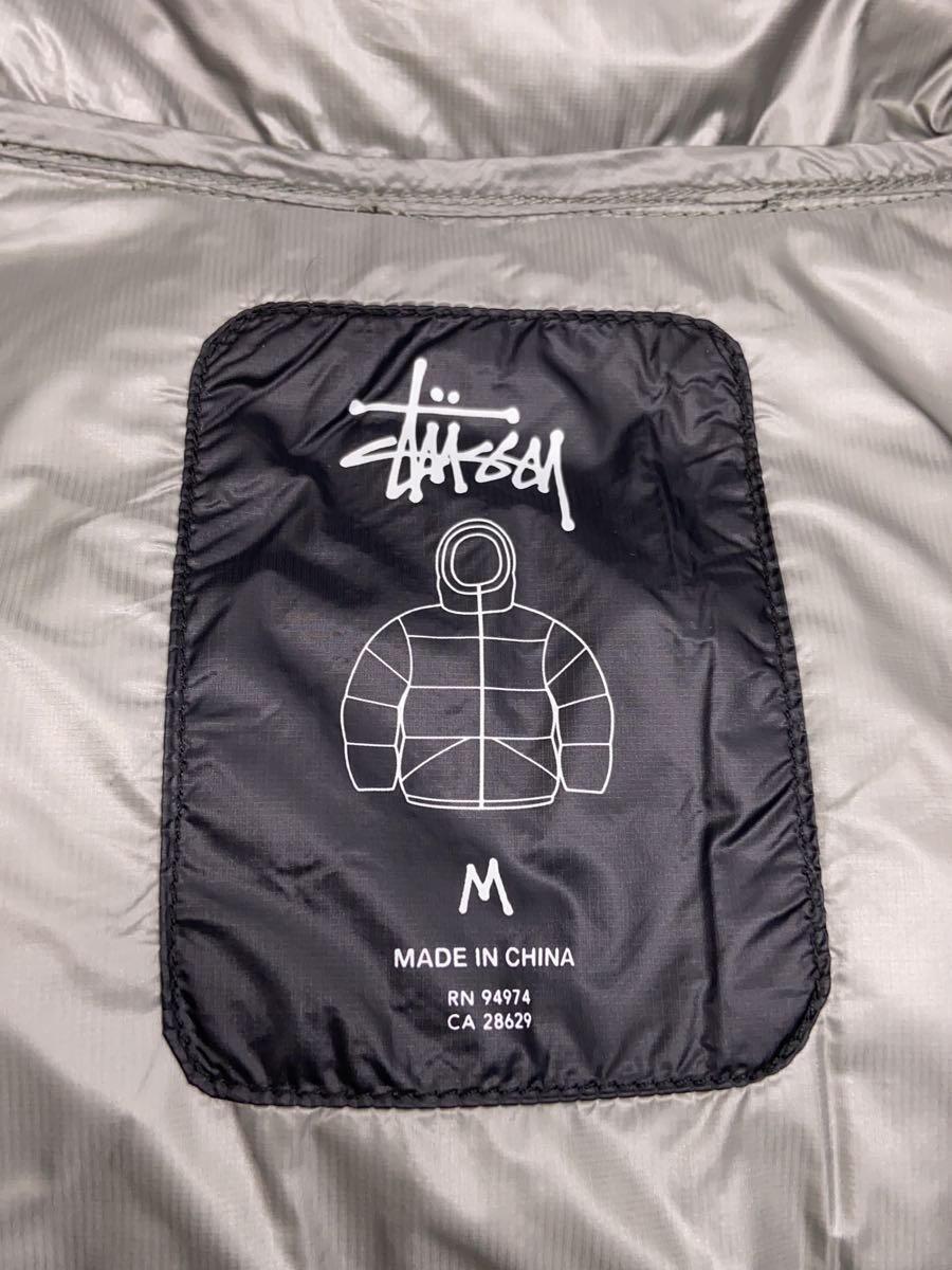 STUSSY◆ダウンジャケット/M/ナイロン/800FILL/MICRO RIPSTOPDOWN PARKA_画像3