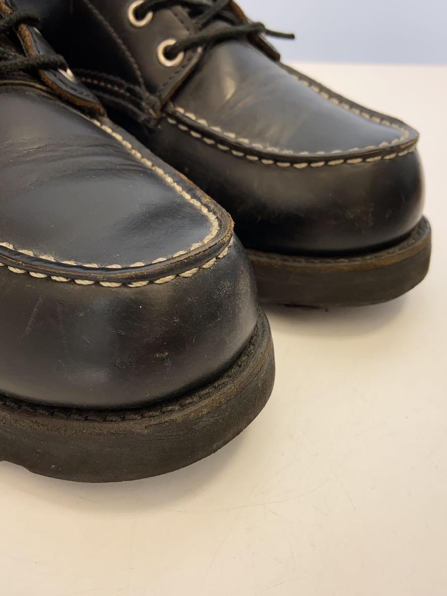 RED WING◆ブーツ/US8/BLK/レザー/18306_画像7