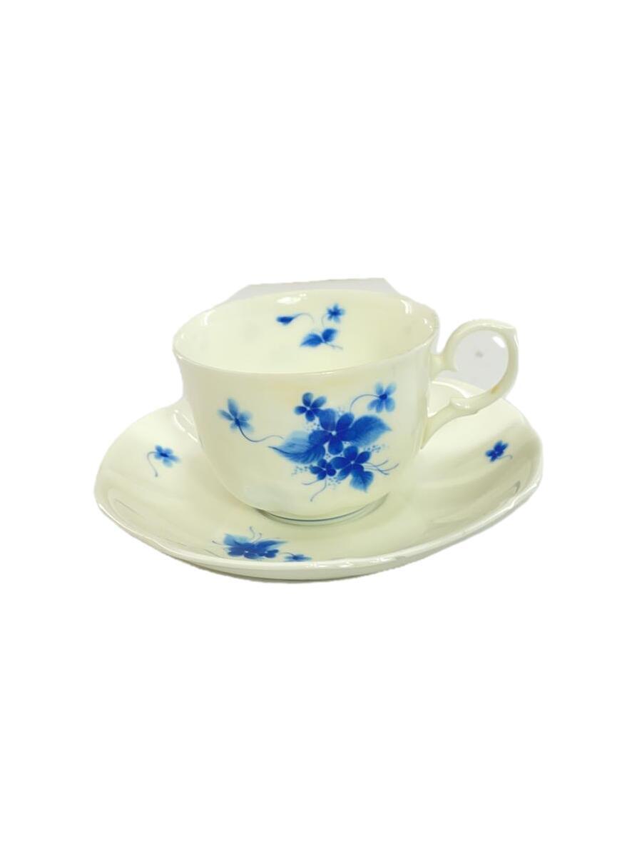 Noritake◆カップ&ソーサー/6点セット/WHT_画像1