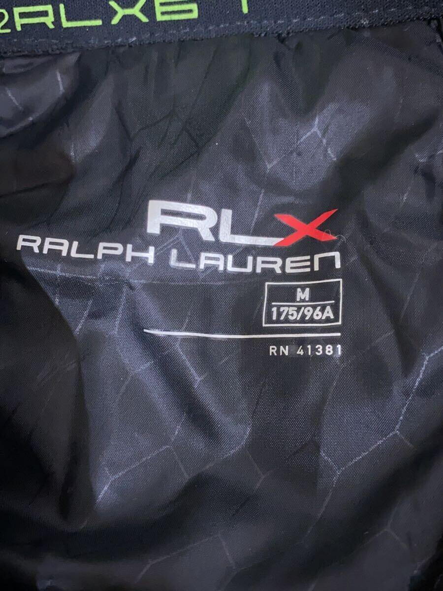 RLX RALPHLAUREN◆ジャケット/M/ナイロン/BLK_画像3