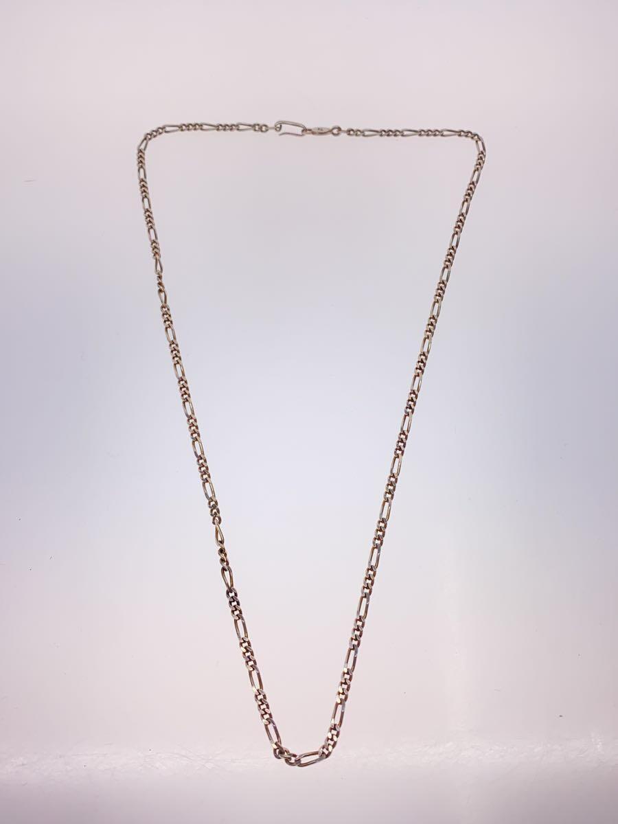 ANTIDOTE BUYERS CLUB◆Figaro Chain/60cm/ネックレス/SV925/SLV/トップ無/メンズ_画像2