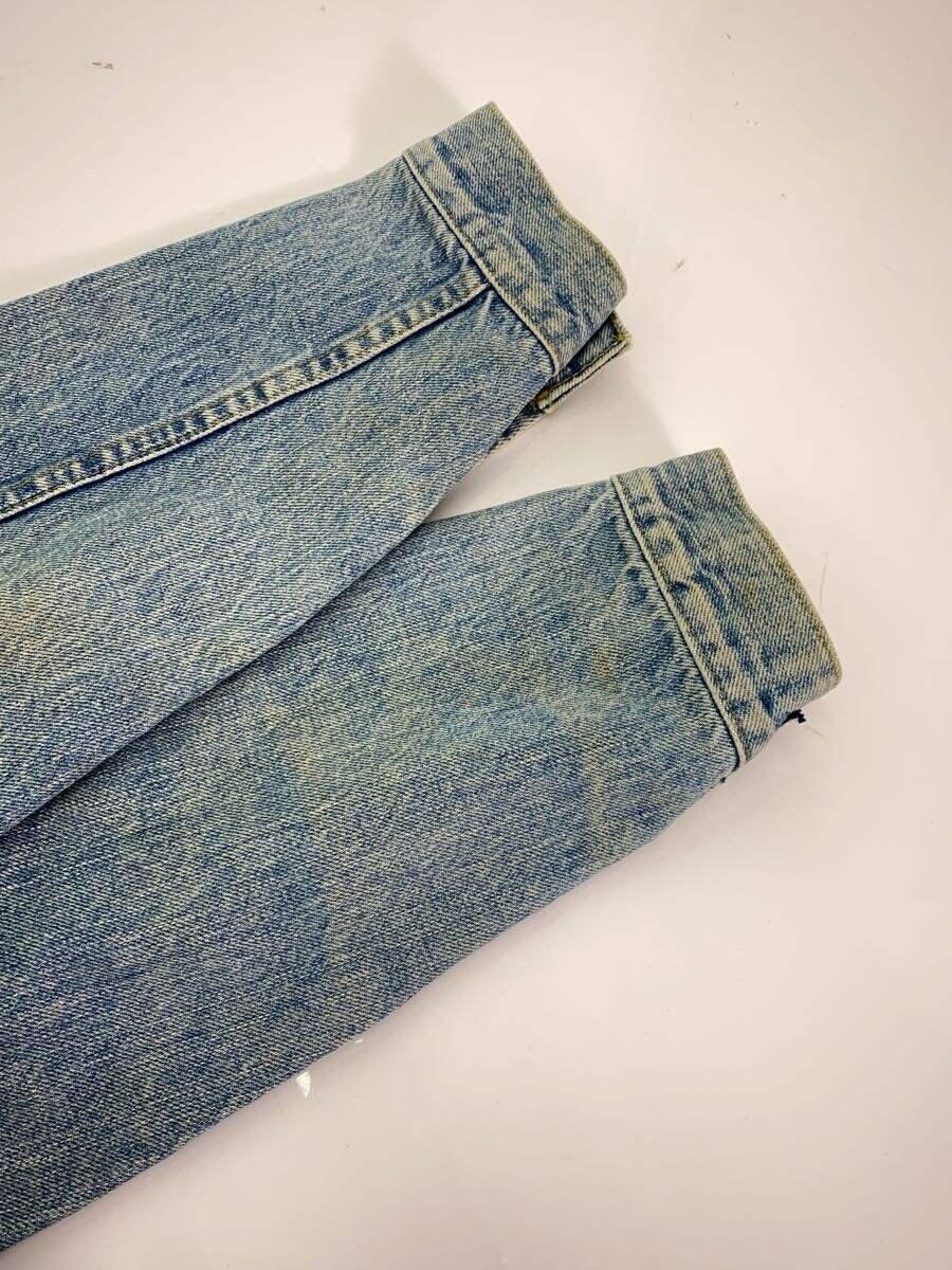 Levi’s◆90s/1st復刻/ビックE/ボタン裏J02/40/コットン/IDG/無地/70502XX_画像6