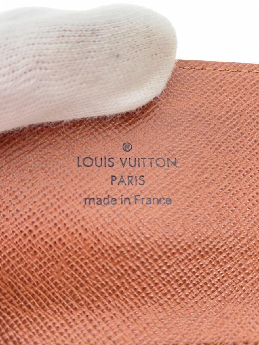 LOUIS VUITTON◆ミュルティクレ6_モノグラム_BRW/レザー/BRW/総柄/レディース_画像3