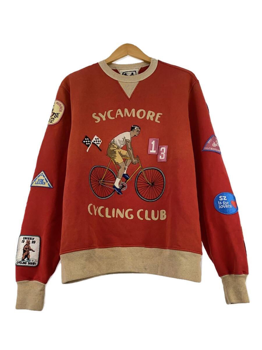 samuel zeling/スウェット/CYCLING CREWNECK/made in USA/M/コットン_画像1