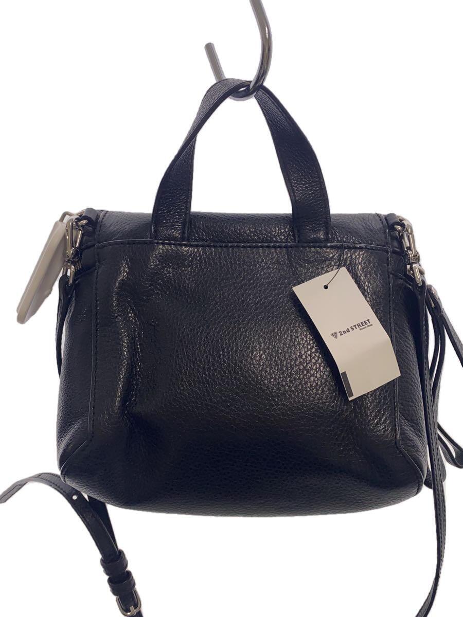 MARC BY MARC JACOBS◆ショルダーバッグ/レザー/BLK_画像3