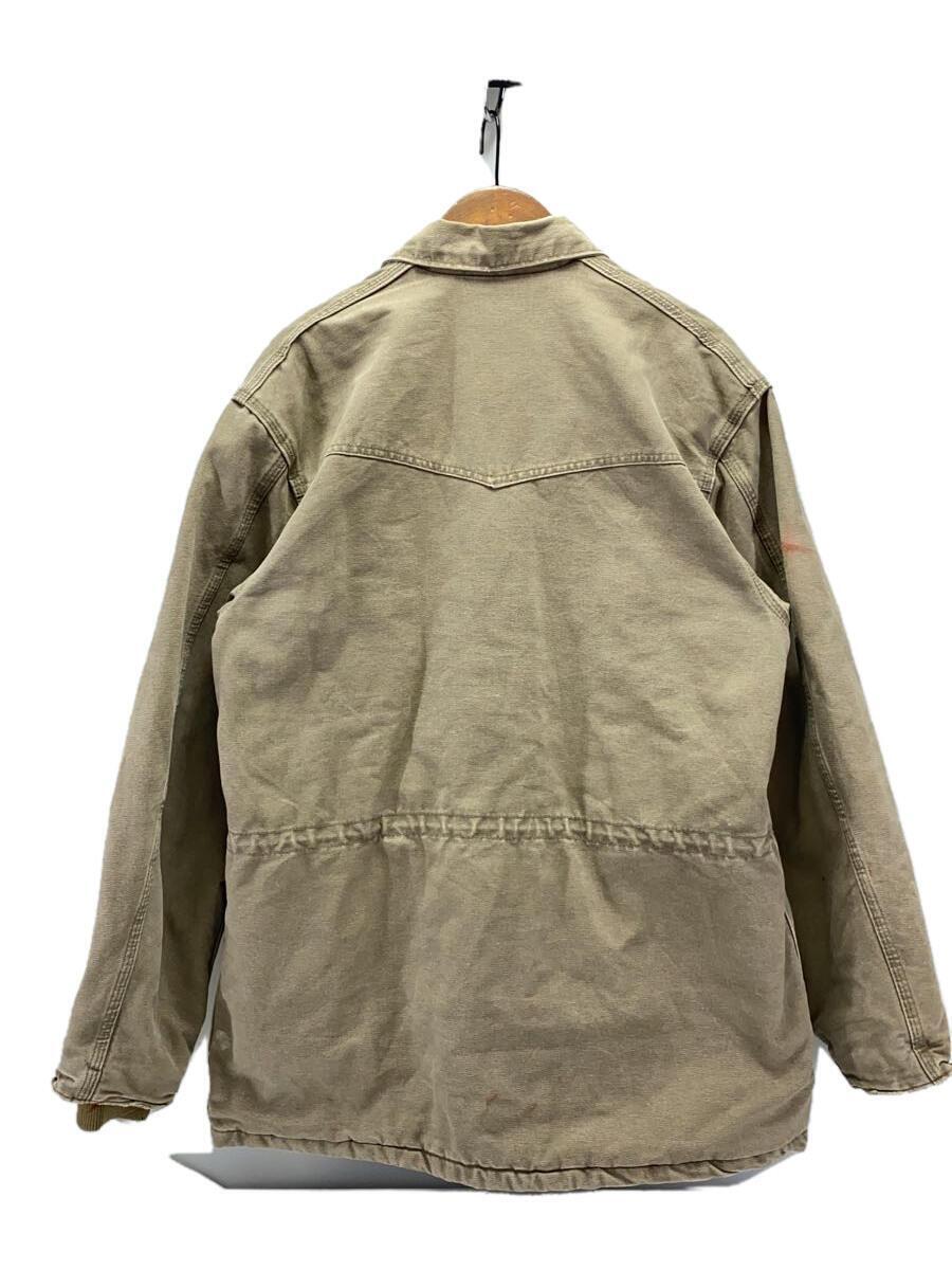 Carhartt◆カーハート/C46DES/90s/ジャケット/M/ポリエステル/GRY/無地/汚れ有_画像2