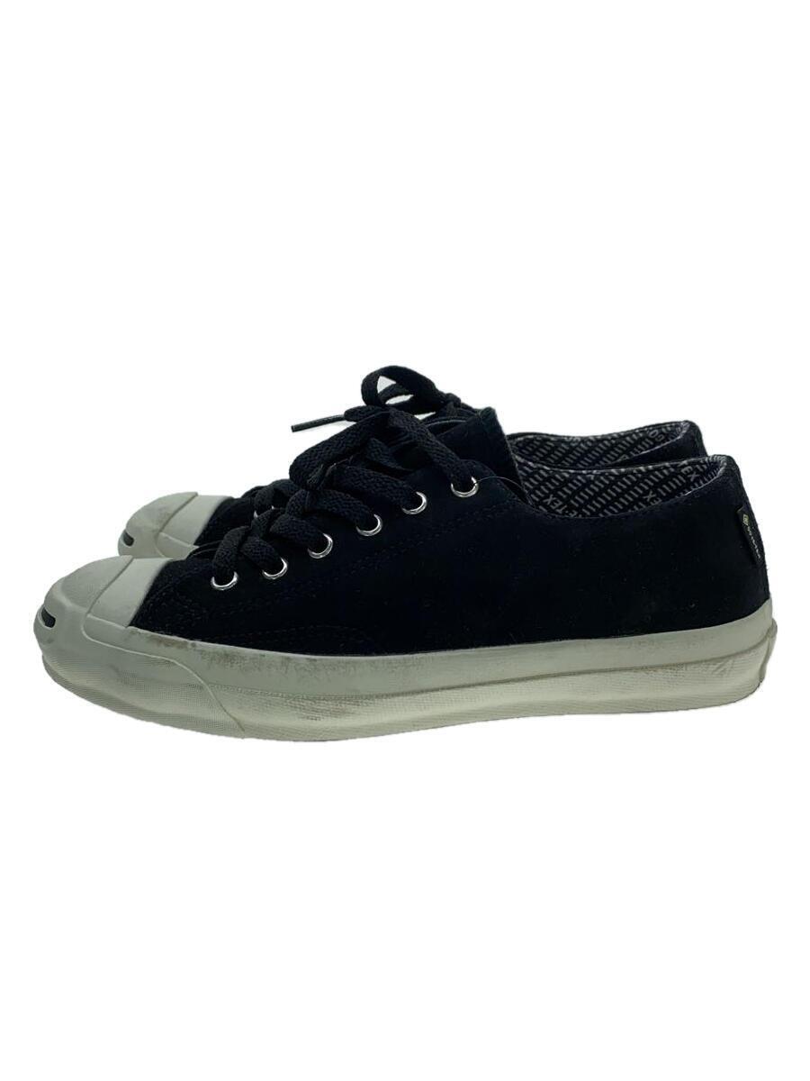 CONVERSE◆HDJACKPURCELL/GORE-TEX/ローカットスニーカー/24cm/ブラック/キャンバス/33300400_画像1