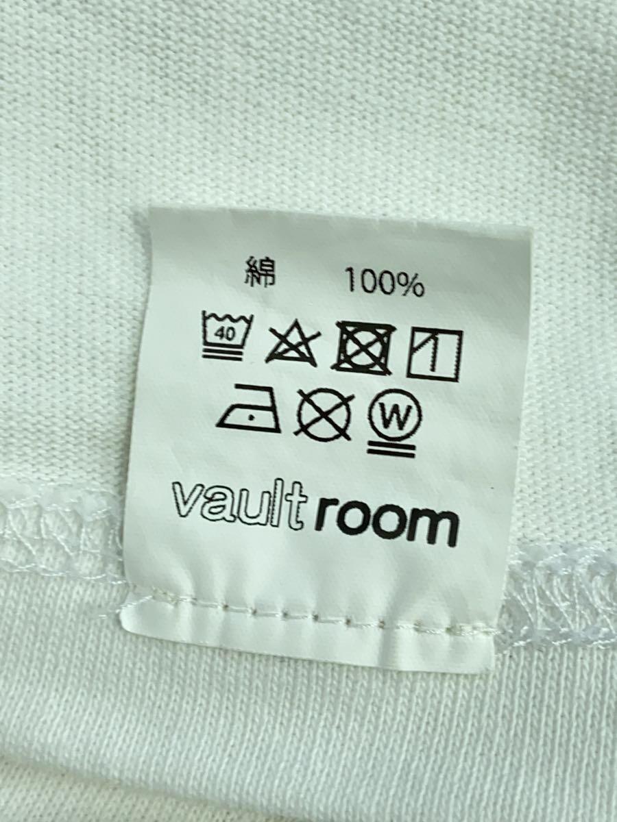 VAULTROOM/長袖Tシャツ/L/コットン/WHT/無地_画像4