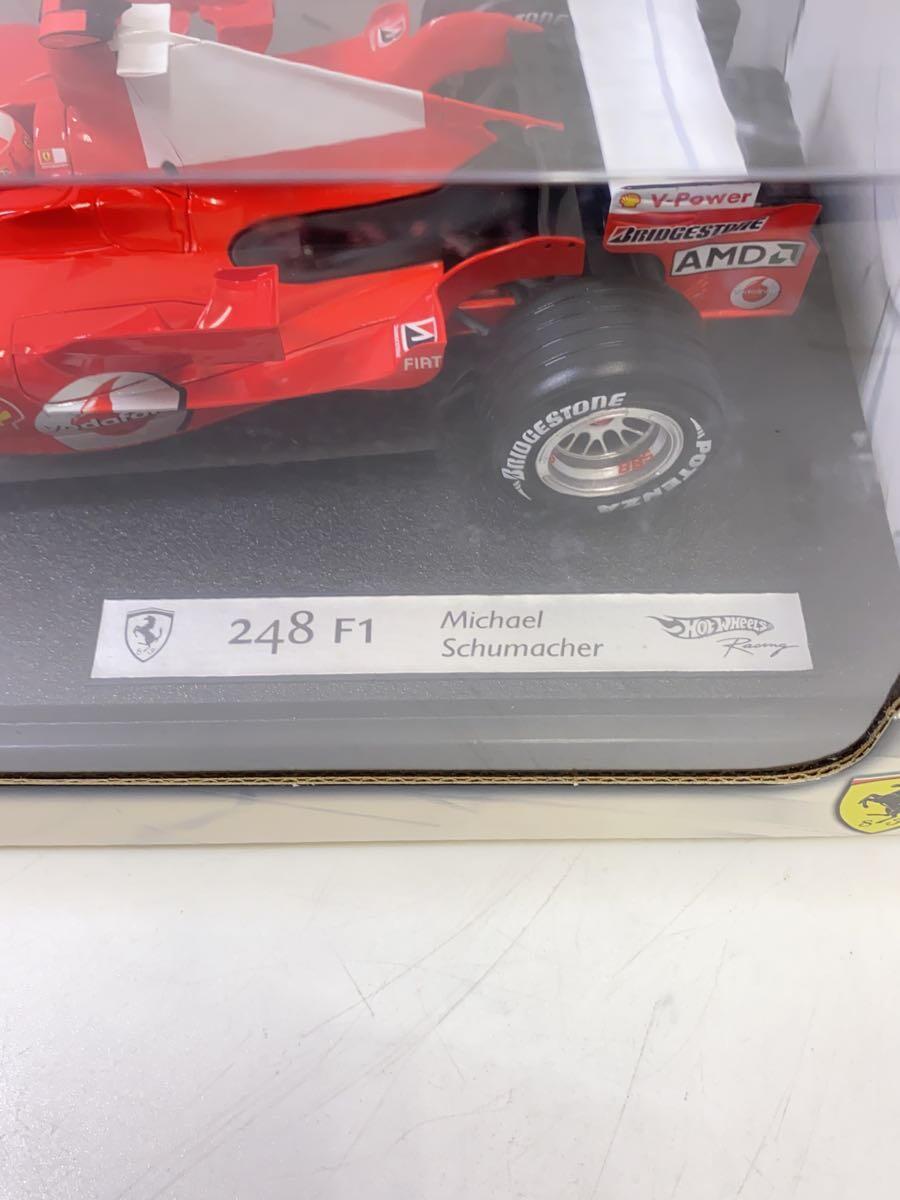 Hot Wheels◆ミニカー/RED/Ferrari 248 F1 michael schumacher_画像6