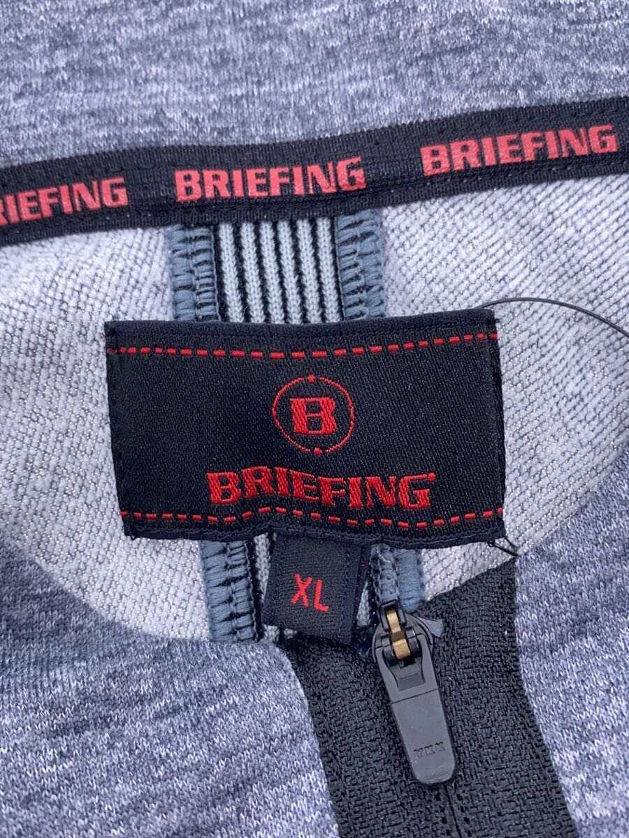 BRIEFING◆スウェット/XL/ポリエステル/GRY/BRG203M11_画像3