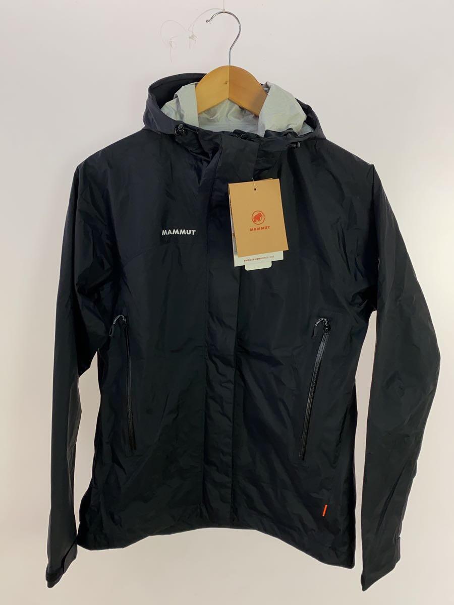 MAMMUT◆タグ付き/Microlayer 2.0 HS Hooded Jack/M/ナイロン/BLK/無地/1010-2_画像1