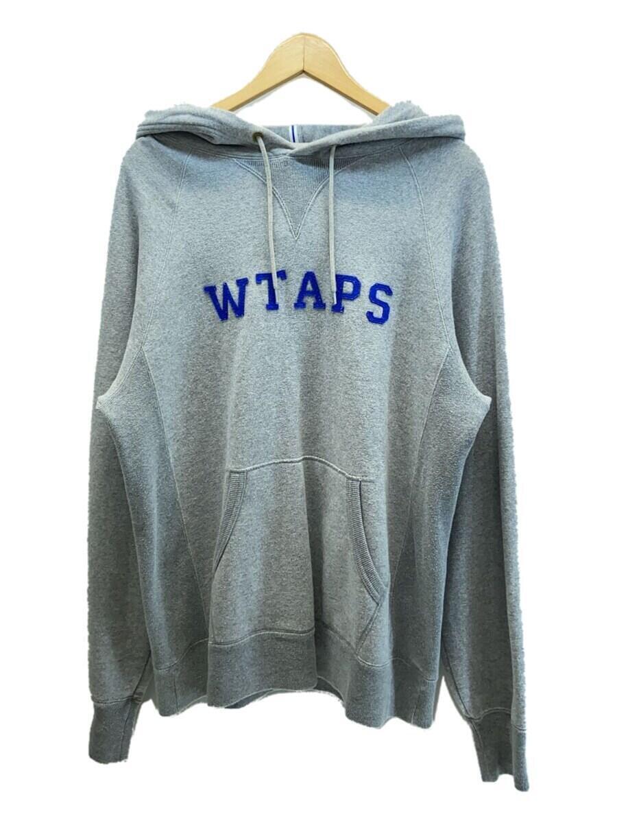 WTAPS◆パーカー/XL/コットン/GRY/無地/142ATDT-CSM10_画像1