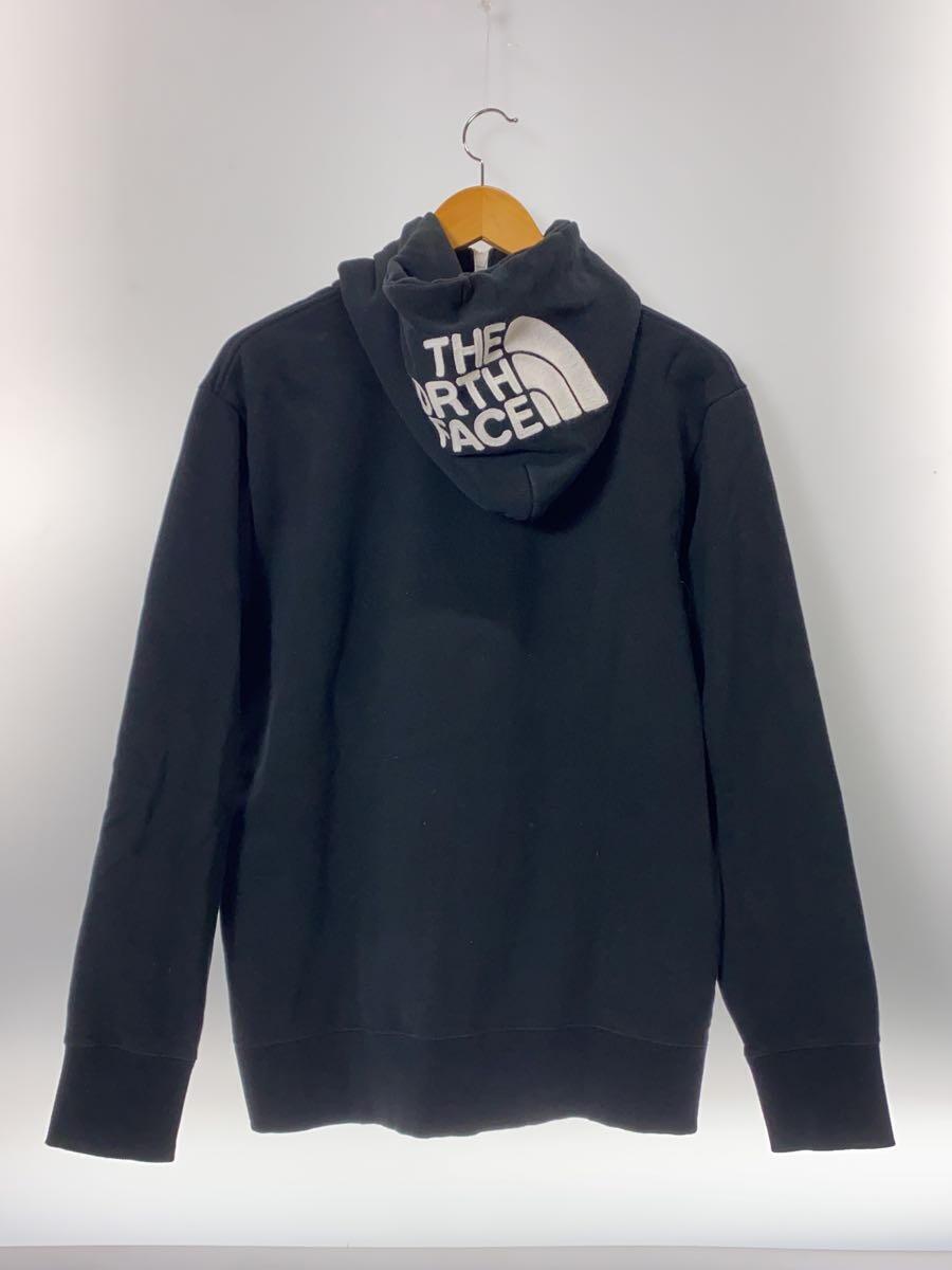 THE NORTH FACE◆REARVIEW FULL ZIP HOODIE_リアビューフルジップフーディ/L/コットン/BLK_画像2