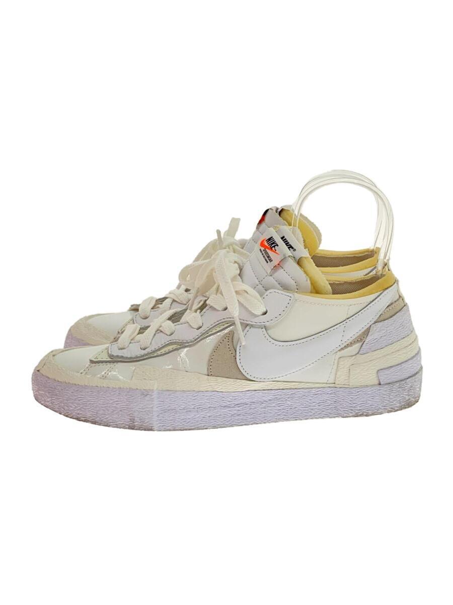 NIKE◆SACAI X BLAZER LOW_サカイ X ブレーザー ロー/27.5cm/WHT_画像1