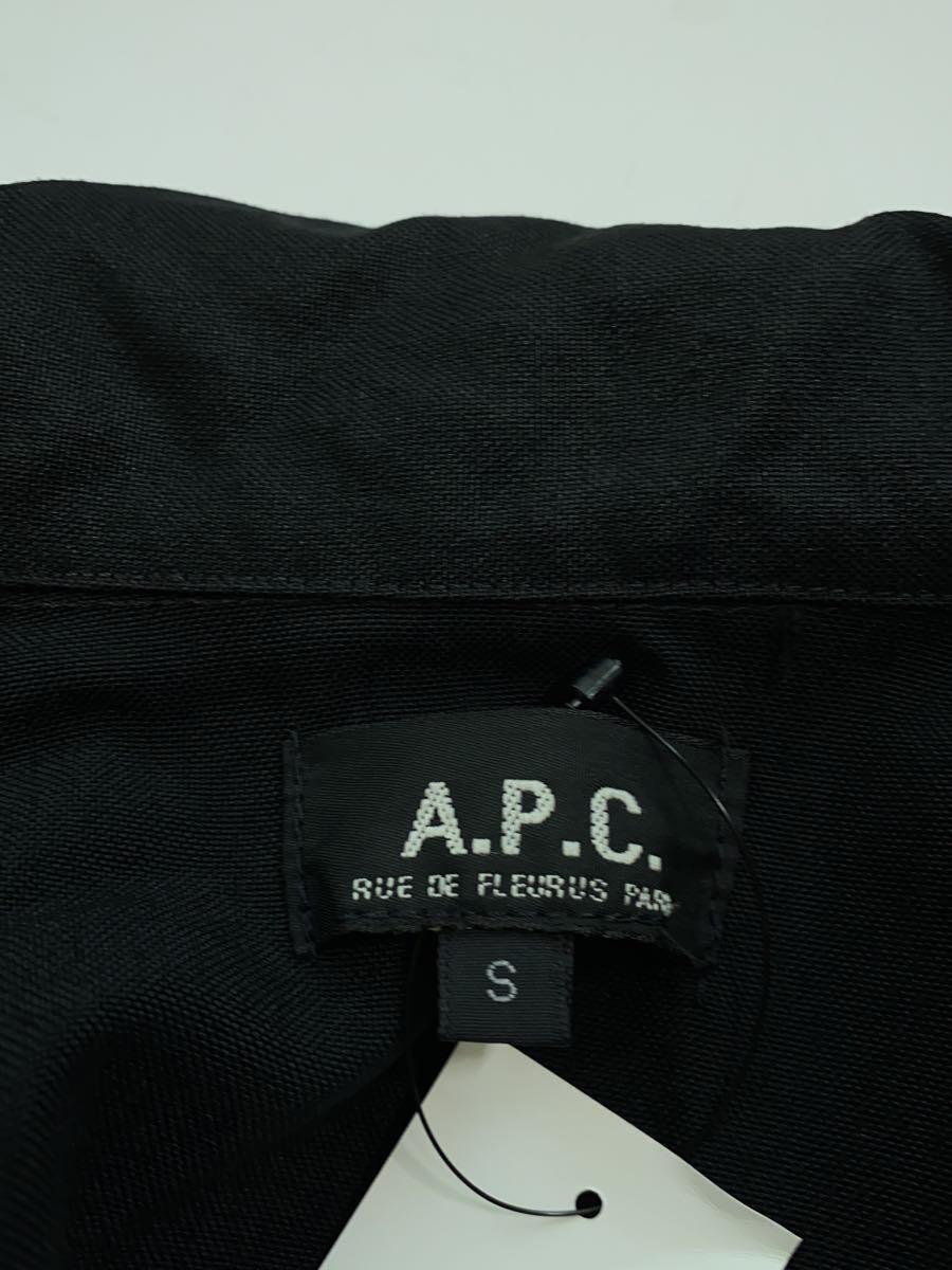 A.P.C.◆ミリタリージャケット/S/ナイロン/BLK_画像3