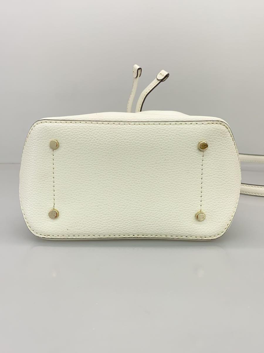 kate spade new york◆ショルダーバッグ/レザー/WHT/wkru5857_画像4