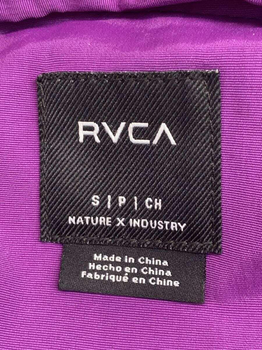 RVCA◆ブルゾン/S/ナイロン/PUP/無地/BA042-766_画像3