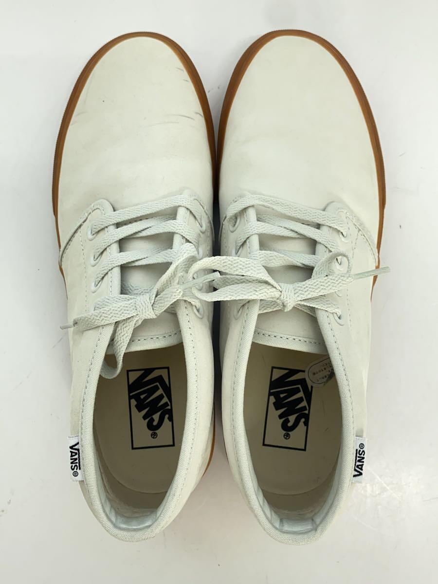 VANS◆ハイカットスニーカー/27cm/WHT/レザー/V49CFNB/ホワイト/天然皮革/チャッカ_画像3