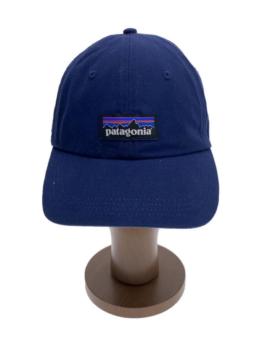 patagonia◆キャップ/FREE/コットン/NVY/無地/メンズ/38296_画像1