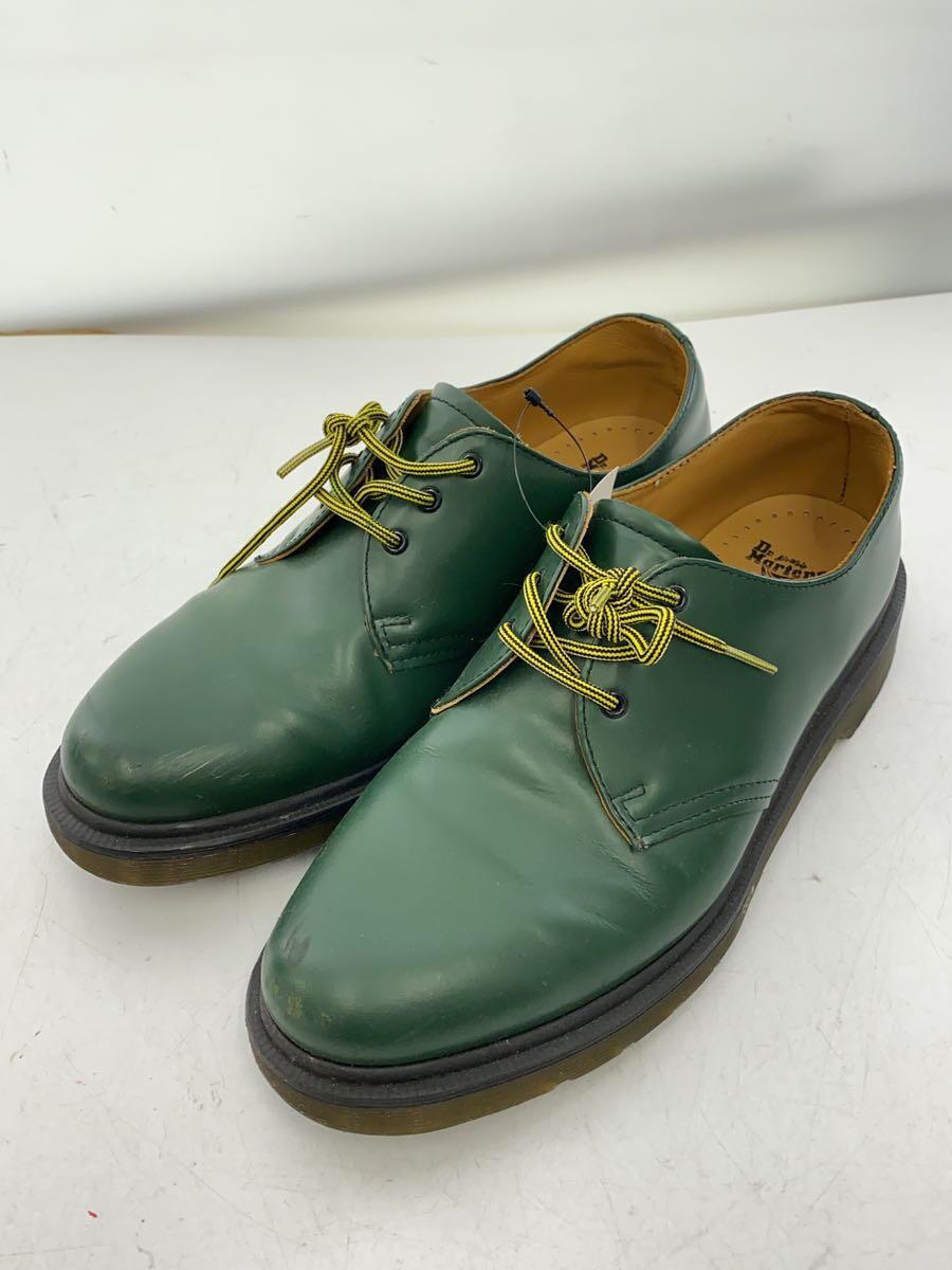 Dr.Martens◆ドレスシューズ/UK7/GRN/レザー/aw006_画像2