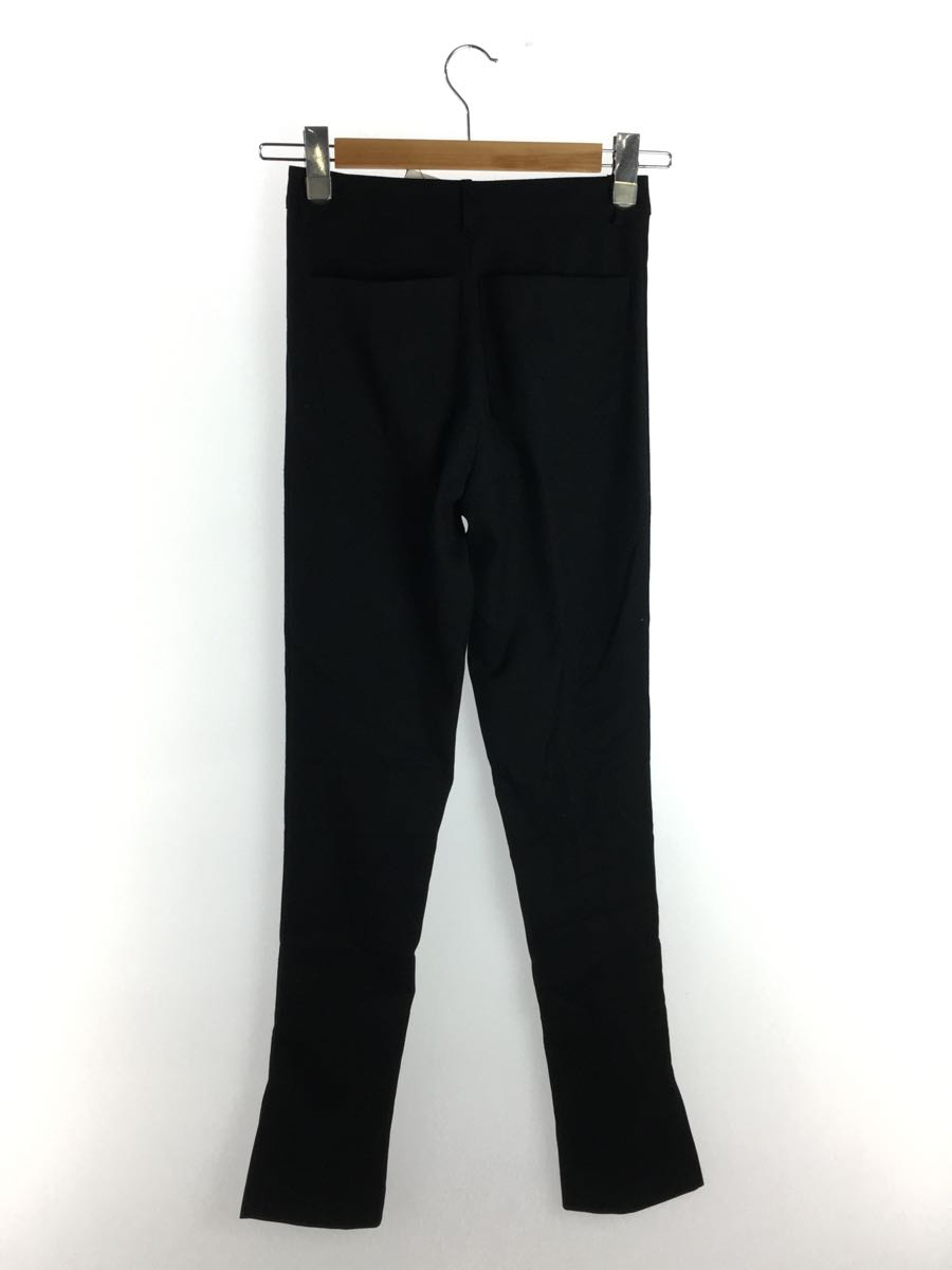 CLANE◆TIGHT BELL BOTTOM PANTS/ブーツカットパンツ/0/ポリエステル/BLK//ベルボトム_画像2