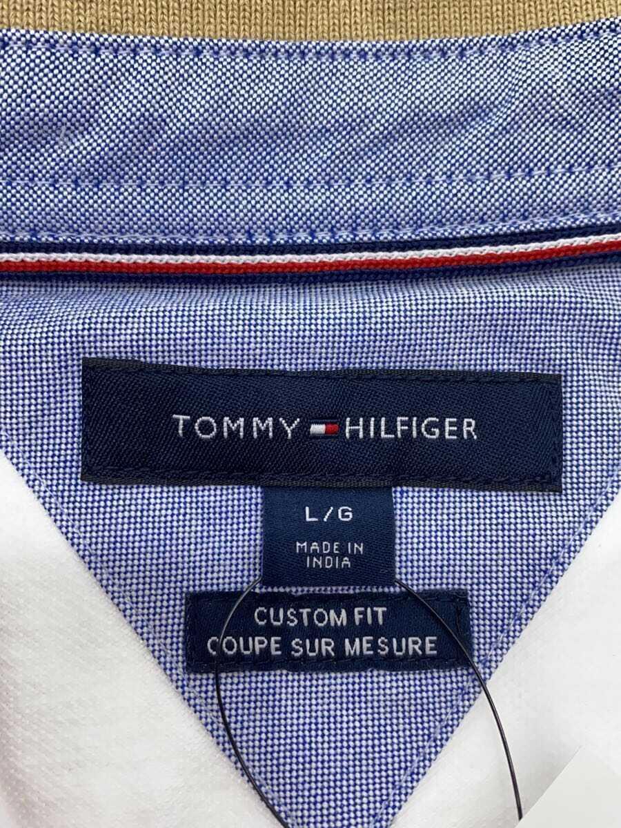 TOMMY HILFIGER◆Tシャツ/L/コットン/マルチカラー/ボーダー_画像3