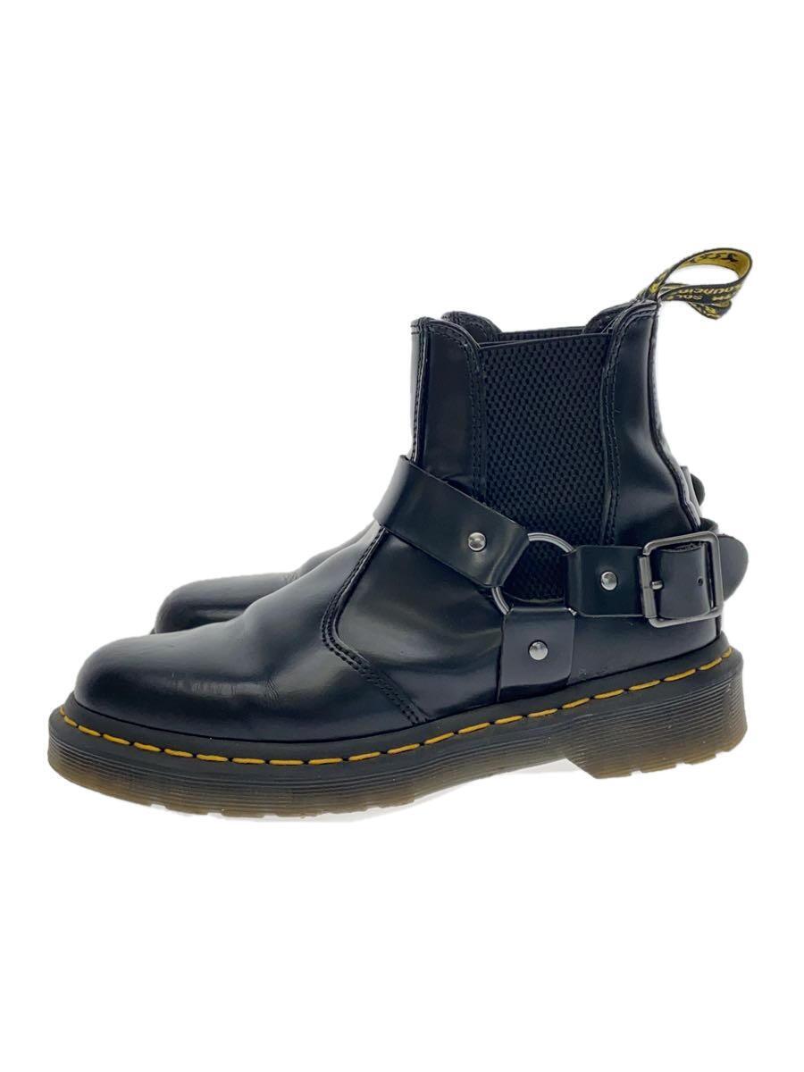 Dr.Martens◆ブーツ/UK5/BLK/レザー/WINCOX//_画像1