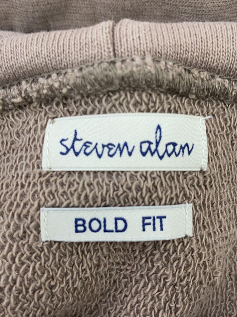 Steven Alan◆パーカー/M/コットン/BEG/無地/8112-241-0286/TC SWEAT HOODY -BOLD//_画像3