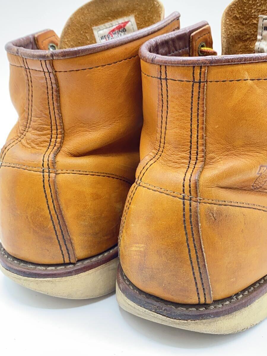 RED WING◆レースアップブーツ/US9/BRW/レザー/875_画像6