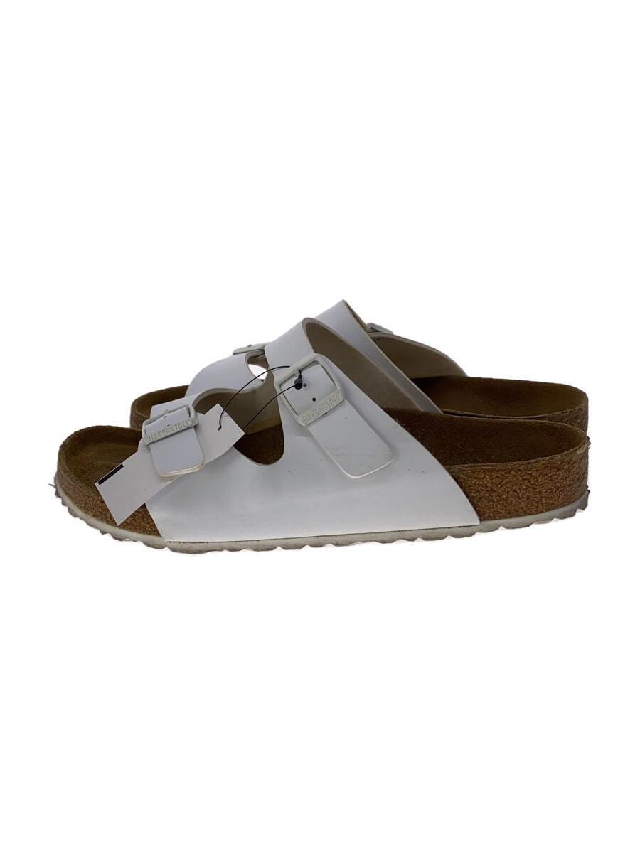 BIRKENSTOCK◆arizona bs/サンダル/26.5cm/WHT/レザー_画像1