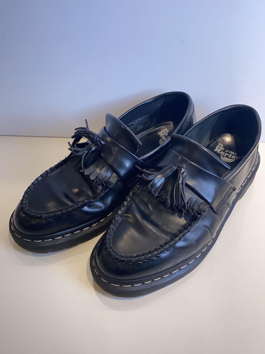 Dr.Martens◆ローファー/UK8/BLK/レザー_画像2