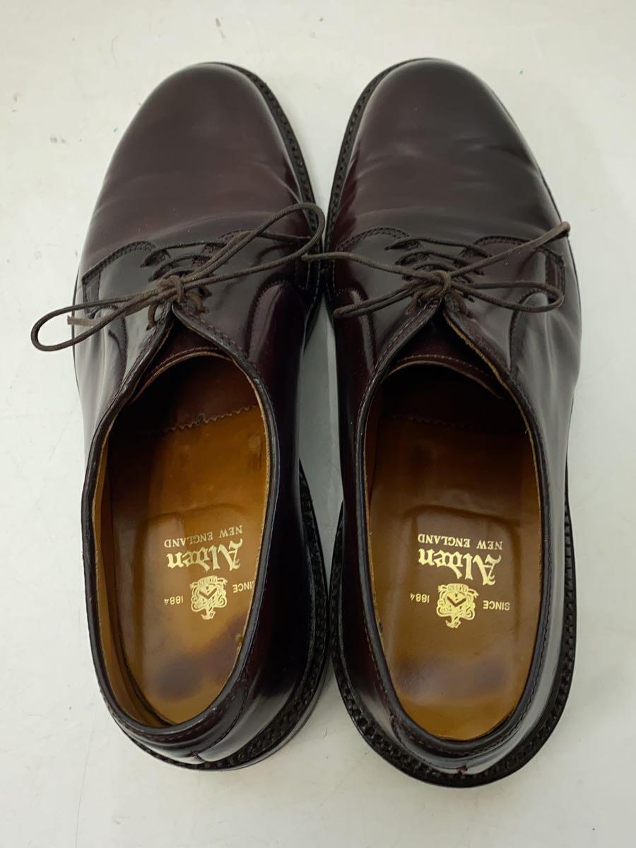 Alden◆ドレスシューズ/US7.5/BRW_画像3