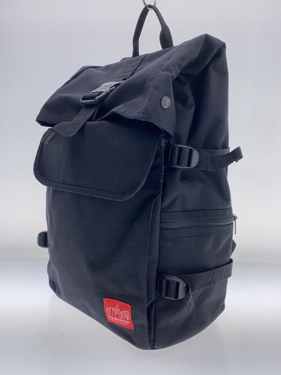 Manhattan Portage◆リュック/ナイロン/BLK_画像2