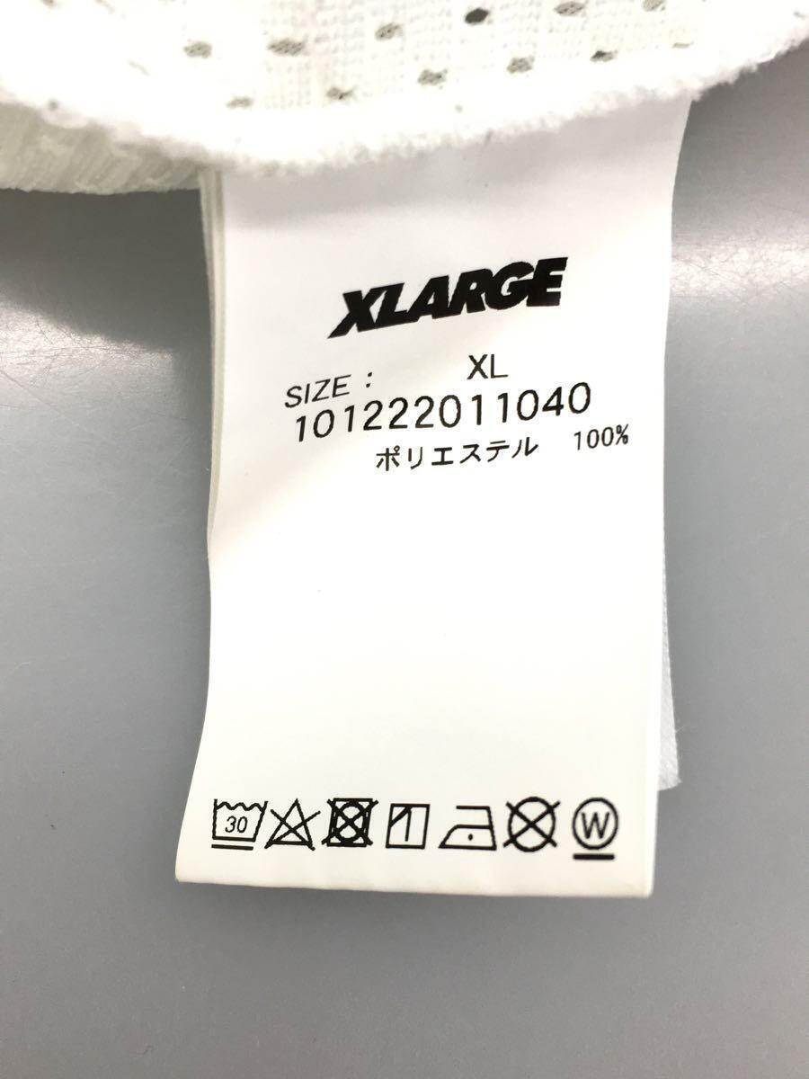 X-LARGE◆NUMBERING FOOTBALL TEE/Tシャツ/XL/ポリエステル/WHT/101222011040_画像4
