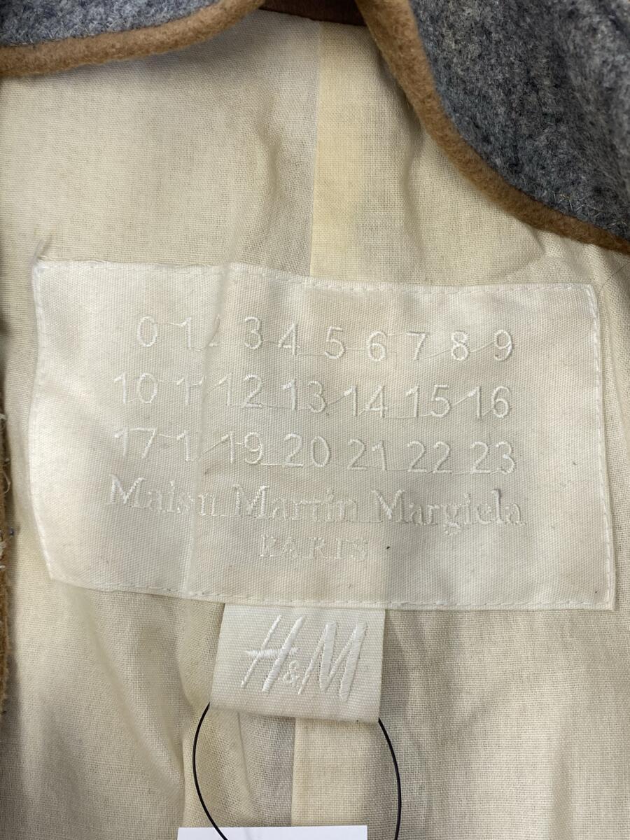 Maison Martin Margiela◆エイチアンドエムコラボ/ダブルチェスターコート/48/ウール/キャメル/無地/0154856//_画像3