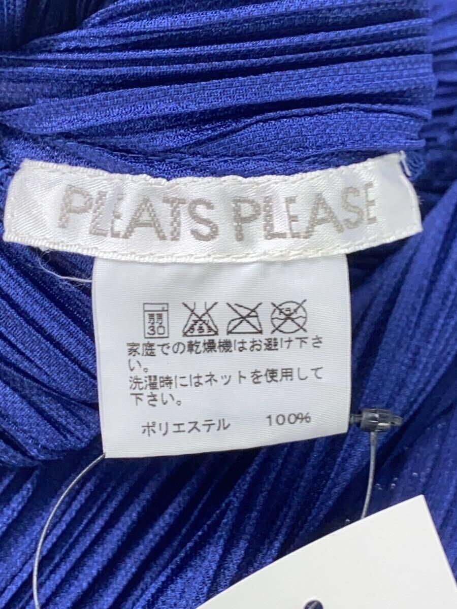 PLEATS PLEASE ISSEY MIYAKE◆チュニック/3/ポリエステル/BLU_画像3